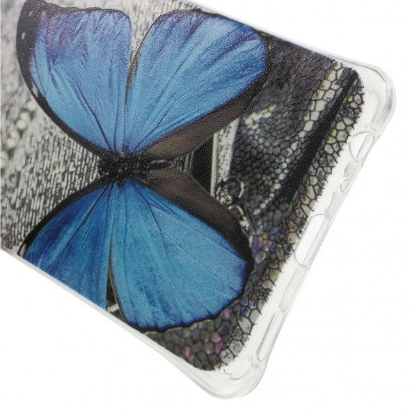 Чехол-накладка с рисунком для Huawei P9 (Бабочка)
