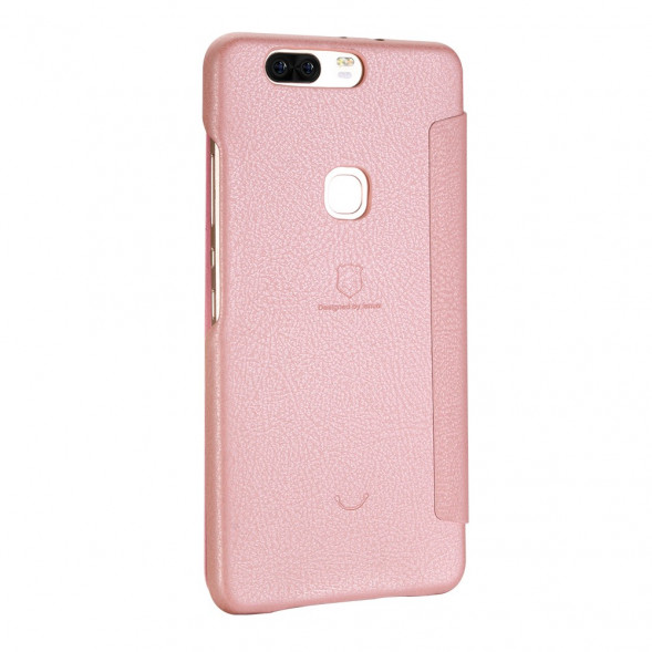 Чехол книжкой LENUO для Huawei Honor V8 (розовый)