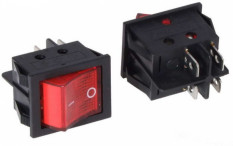 IRS-201-6C ON-OFF Переключатель (рокерный) серии IRS-200-6С