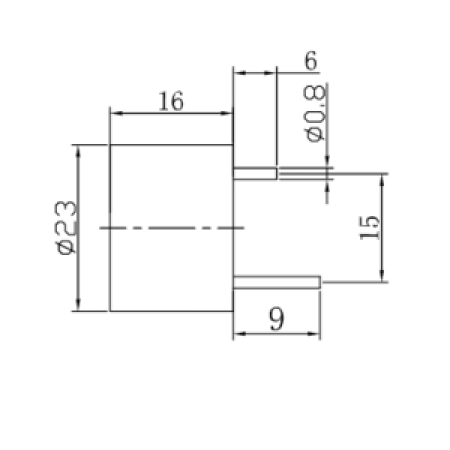 KLS3-PB-23*16-C2 Пъезокерамический излучатель