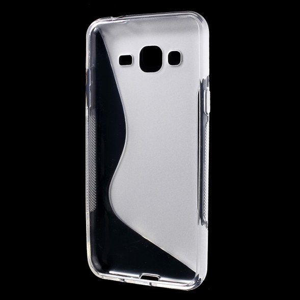 Чехол накладка для Samsung Galaxy J3 2016 J320F (прозрачный)