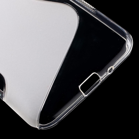 Чехол накладка для Samsung Galaxy J3 2016 J320F (прозрачный)