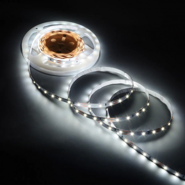5050 300LED IP33 12V WHITE Светодиодная лента 5 метров (холодный-белый)