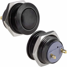 Кнопка антивандал. GQ16B-10/J/B/B/N off-(on)