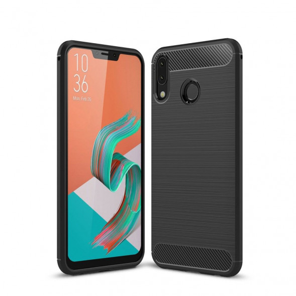 Чехол Carbon Fibre для Asus ZenFone 5 ZE620KL / 5z ZS620KL (черный)