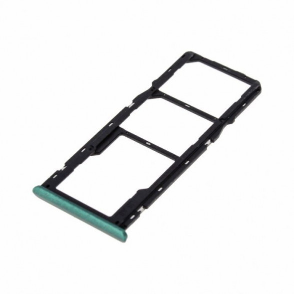 Держатель сим карты SIM лоток для Realme 6i (Зеленый)