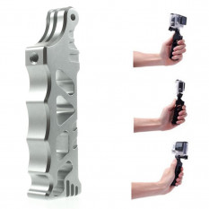 Ручной алюминиевый монопод для селфи камеры Gopro Hero 2 3 3+ (Серебристый)