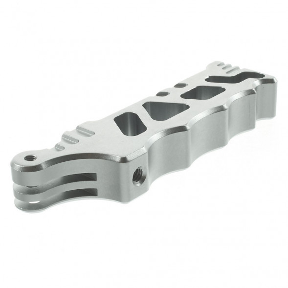 Ручной алюминиевый монопод для селфи камеры Gopro Hero 2 3 3+ (Серебристый)