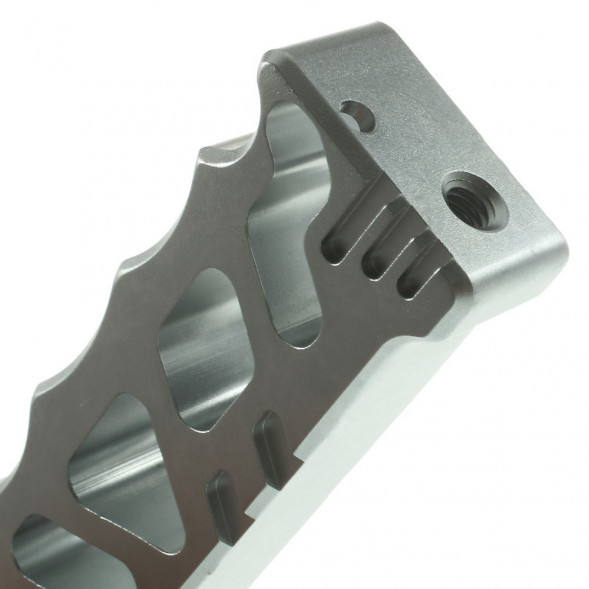 Ручной алюминиевый монопод для селфи камеры Gopro Hero 2 3 3+ (Серебристый)