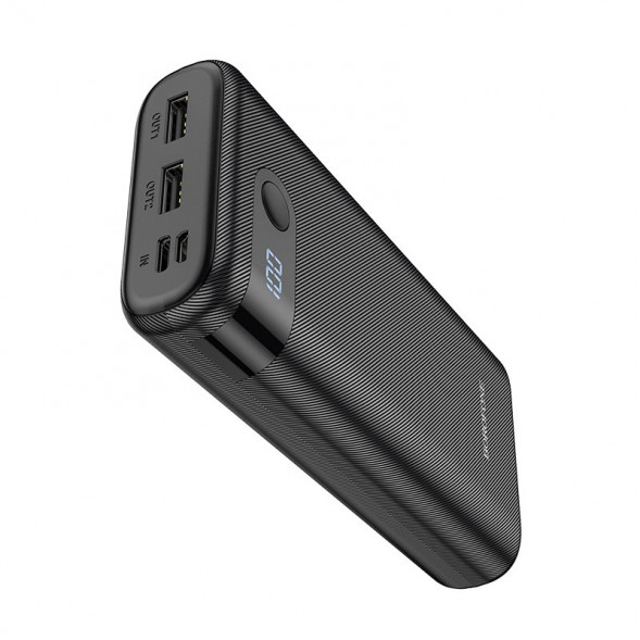 Borofone BT35A Smart force внешний аккумулятор 20000mAh (черный)