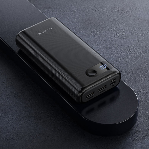 Borofone BT35A Smart force внешний аккумулятор 20000mAh (черный)