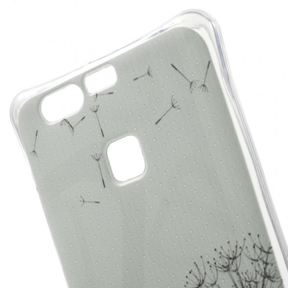 Чехол-накладка с рисунком для Huawei P9 (Одуванчики)