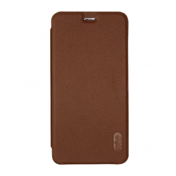 Чехол книжкой LENUO для Huawei Honor V8 (коричневый)