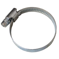 Крепеж Хомут червячный PL-9(40-60)W1