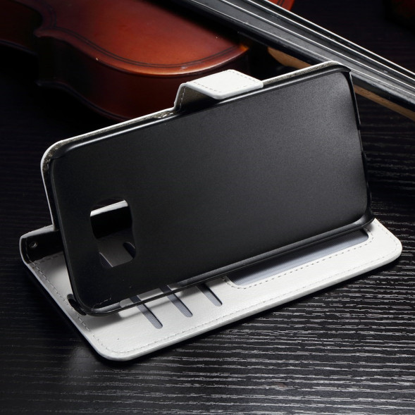 Чехол книжкой Crazy Horse для Samsung Galaxy S6 G920 (белый)