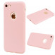 Матовый мягкий чехол для iPhone 8 / 7 (розовый)
