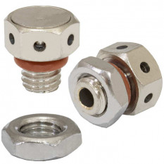 Клапаны выравнивания давления M5X0.8 Brass/Steel nut