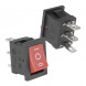 KCD1-103-C6-R/3P on-off-on Переключатель клавишный (рокерный)