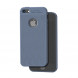 Чехол накладка Hoco Loyal для iPhone 5, 5S, SE (синий)