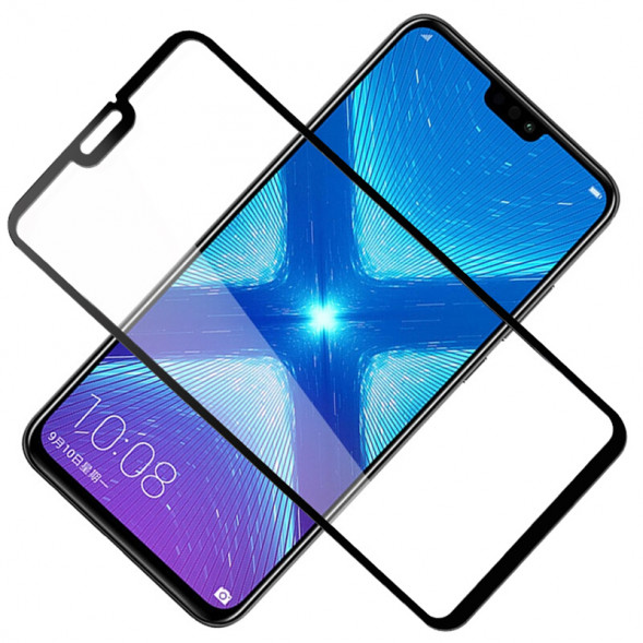 Защитное стекло 3D для Huawei Honor 8X JSN-L21 (черный)