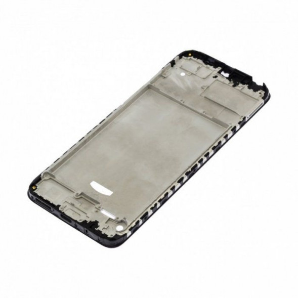 Рамка дисплея для Xiaomi Poco C40 (220333QPG) (Черный) средняя часть