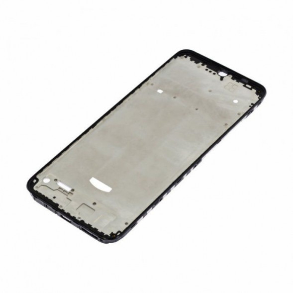 Рамка дисплея для Xiaomi Poco C40 (220333QPG) (Черный) средняя часть