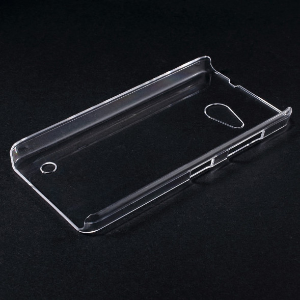 Прозрачный пластиковый чехол накладка для Microsoft Lumia 550