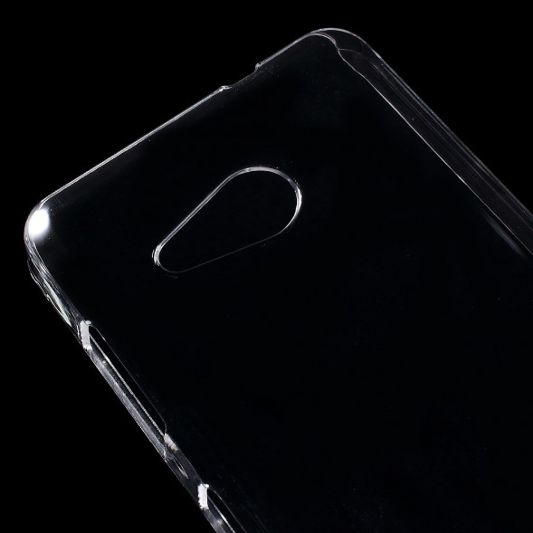 Прозрачный пластиковый чехол накладка для Microsoft Lumia 550