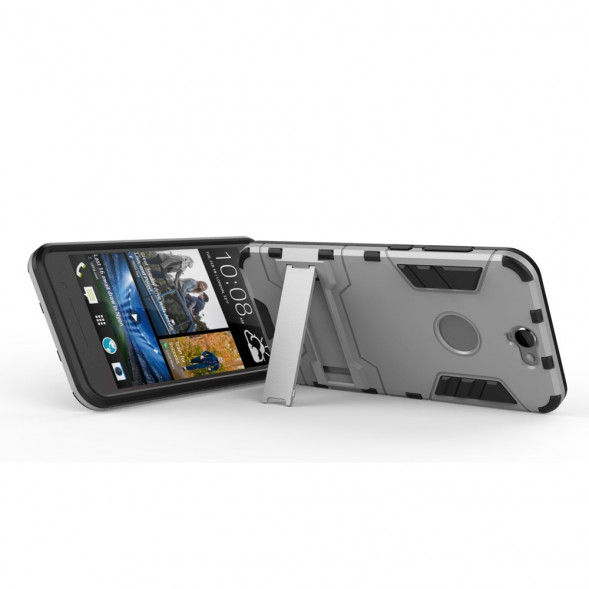 Габридный чехол накладка для HTC One A9 (Серый)