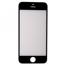 Стекло для iPhone 5s (Черное)