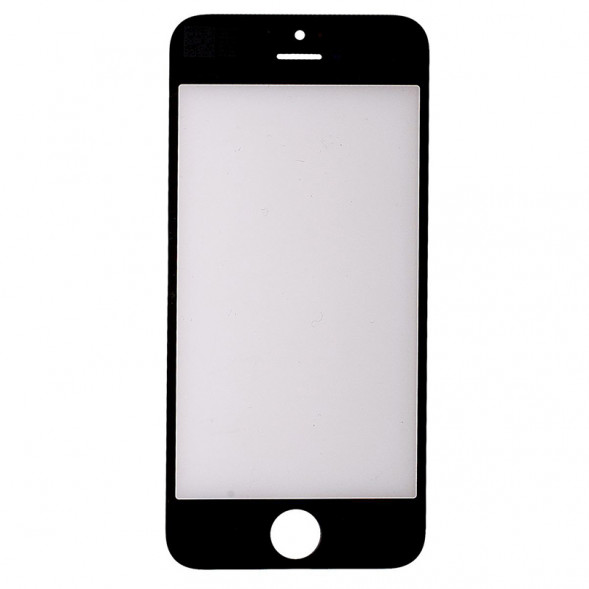 Стекло для iPhone 5s (Черное)