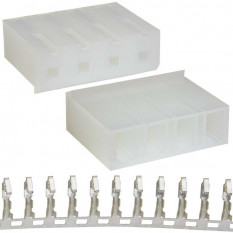 Разъем MHU-04 pitch 5.08 mm + terminals