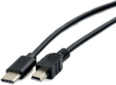 USB Mini 5P - Type-C 1m Кабель
