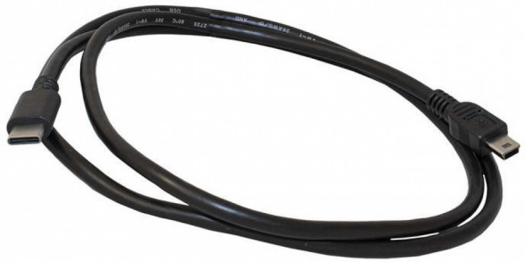 USB Mini 5P - Type-C 1m Кабель