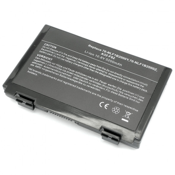 Аккумуляторная батарея A32-F82 для ноутбука Asus K40, F82 5200mAh 11.1v (009162)