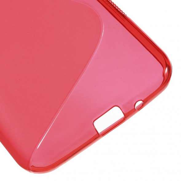 Чехол накладка для Samsung Galaxy J3 2016 J320F (красный)