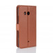Чехол книжка с визитницей для HTC U11 (коричневый)