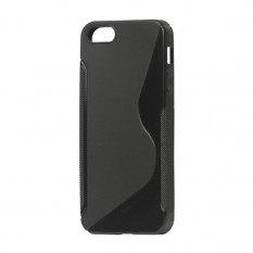 Антискользящий чехол для iPhone 5, 5S, SE (черный)