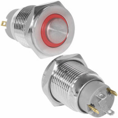 Кнопка антивандал. GQ16PH-10ZE/J/R/N off-on