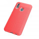 Чехол Litchi Grain для Huawei Honor 10 Lite, P Smart (2019) (красный)