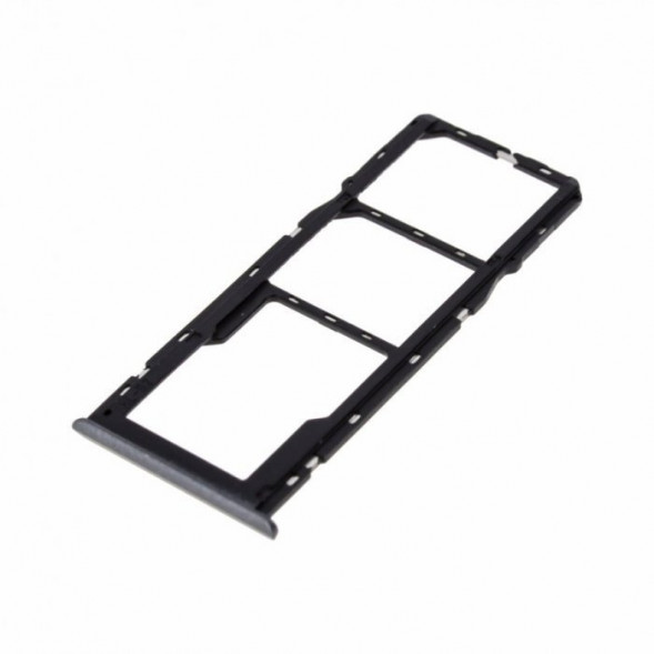 Держатель сим карты SIM лоток для Realme C11 (2021), C11 (2020) (Серый)