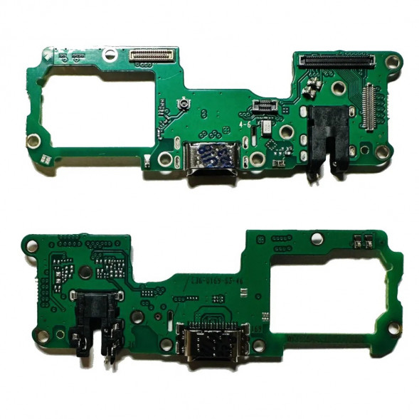 Шлейф для OPPO Reno 4 Lite (CPH2125), 5 Lite (CPH2205) плата на разъем зарядки, гарнитуры, микрофон
