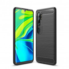 Чехол Carbon Fibre для Xiaomi Mi Note 10, Mi Note 10 Pro, Mi CC9 Pro (черный)
