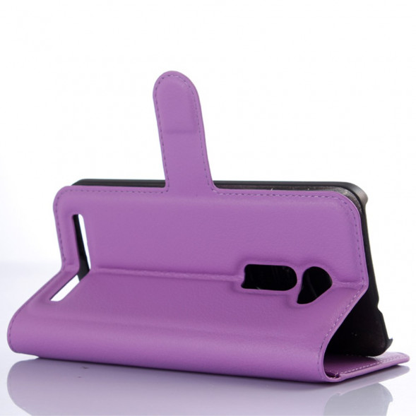 Чехол книжка для Asus Zenfone 2 ZE500CL (фиолетовый)