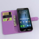 Чехол книжка для Asus Zenfone 2 ZE500CL (фиолетовый)