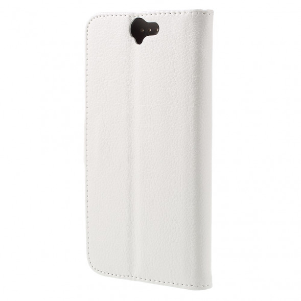 Чехол книжка с визитницей для HTC One A9 (Белый)