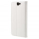 Чехол книжка с визитницей для HTC One A9 (Белый)