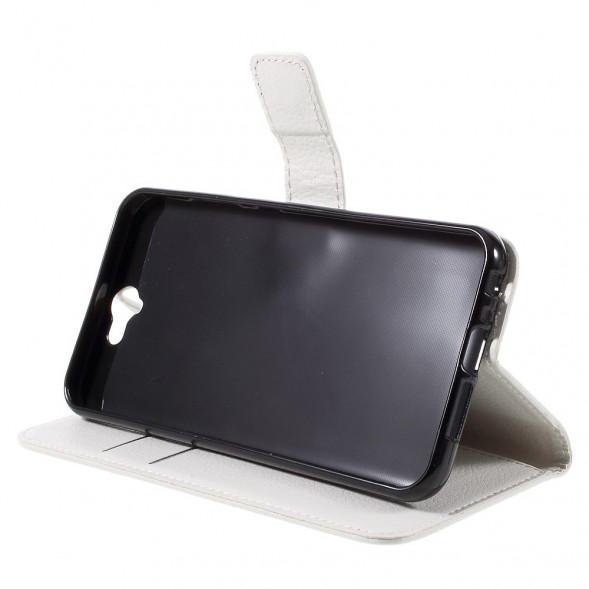 Чехол книжка с визитницей для HTC One A9 (Белый)