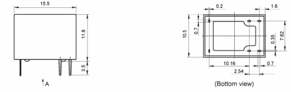 HK4100F-DC5V-SHG HKE Реле электромагнитное