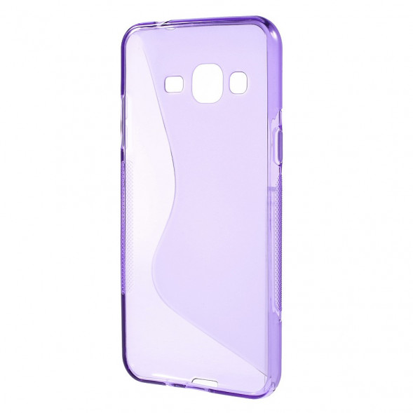 Чехол накладка для Samsung Galaxy J3 2016 J320F (фиолетовый)